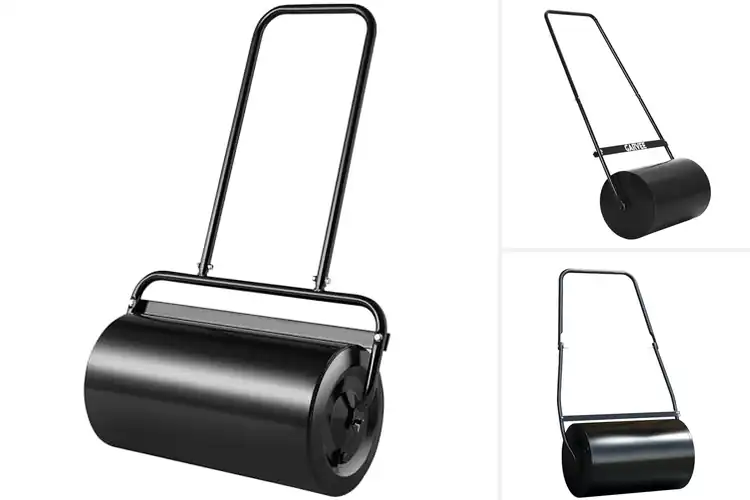 Detailed view of Best U Shaped Handle Lawn Roller