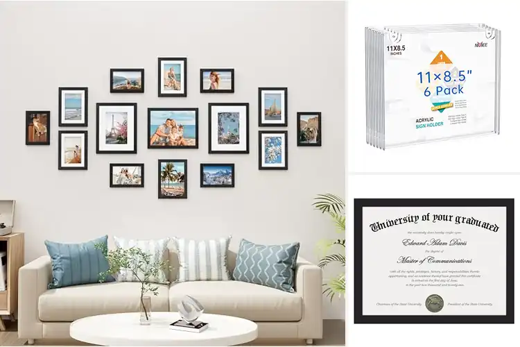 Detailed view of Best Wall Mounted Frames for Stylish, Inviting Spaces