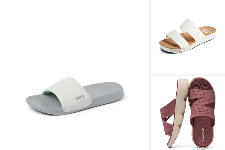 Detailed view of Best Water-Friendly Slides for Cool, Comfy Feet