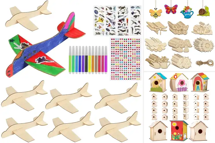 Detailed view of Best Wooden Craft Kits: 10 Creative Picks to Build Beauty