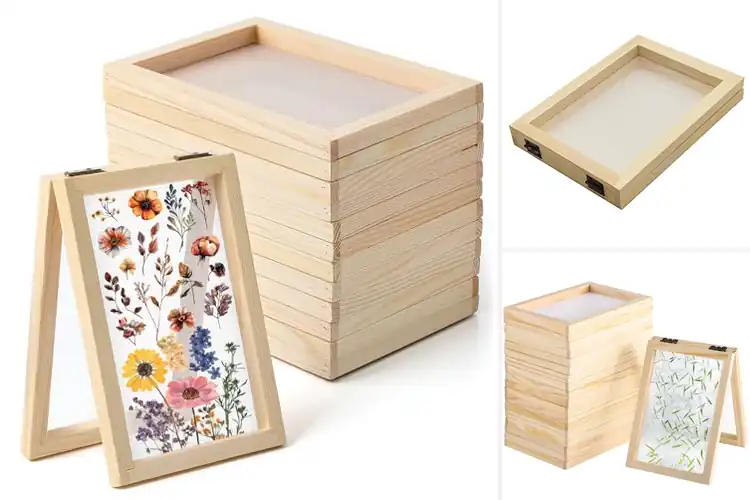 Detailed view of Best Wooden Papermaking Frames