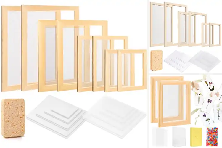 Detailed view of Best Wooden Papermaking Mesh Frame